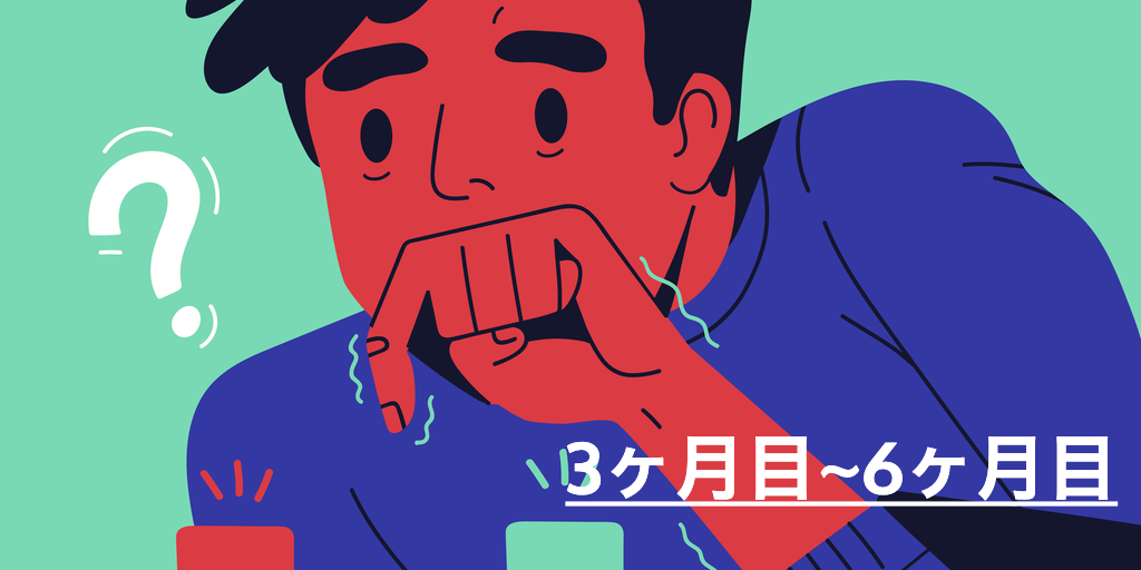 契約終了の判断ポイント(3ヶ月目~6ヶ月目)